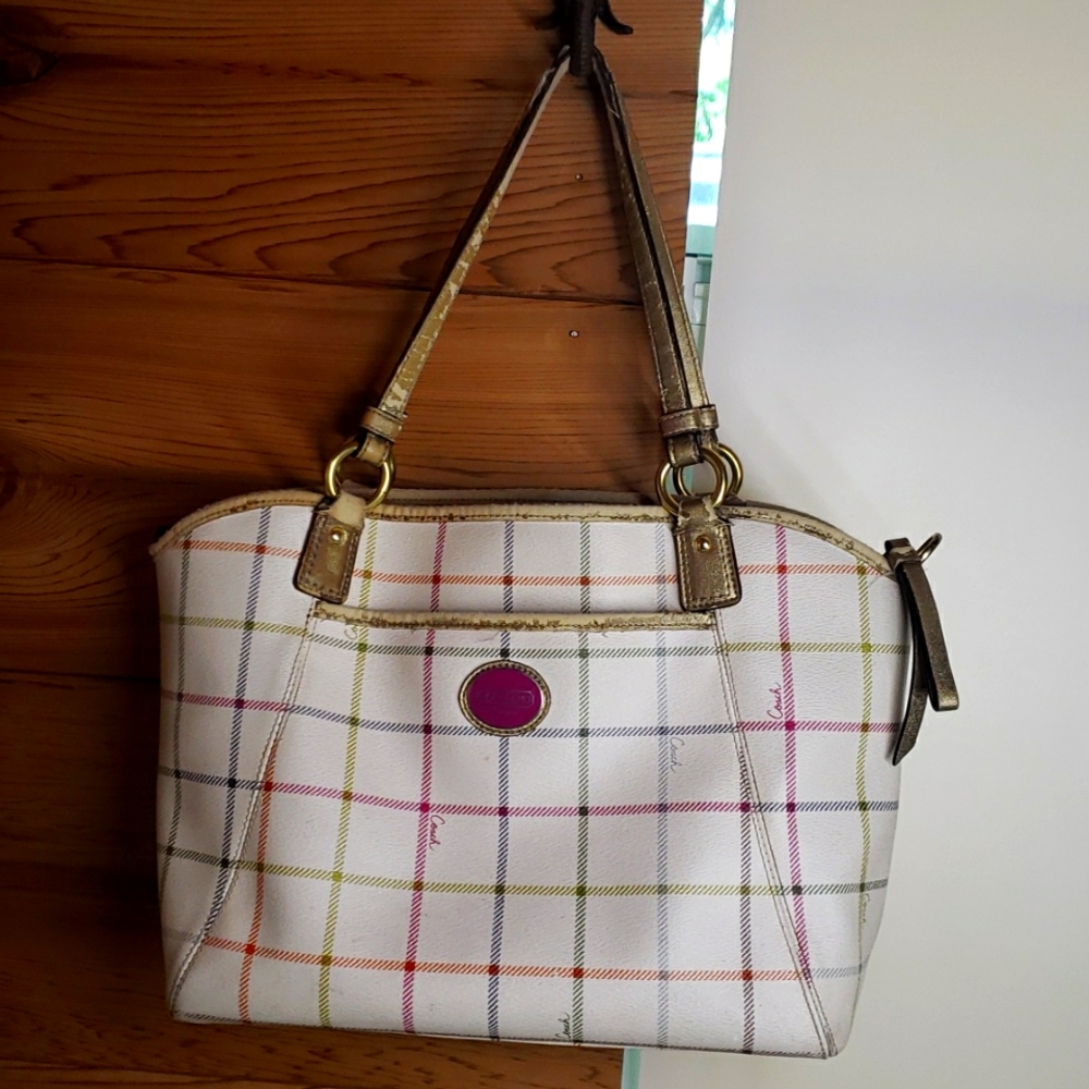 Oversized Coach purse
